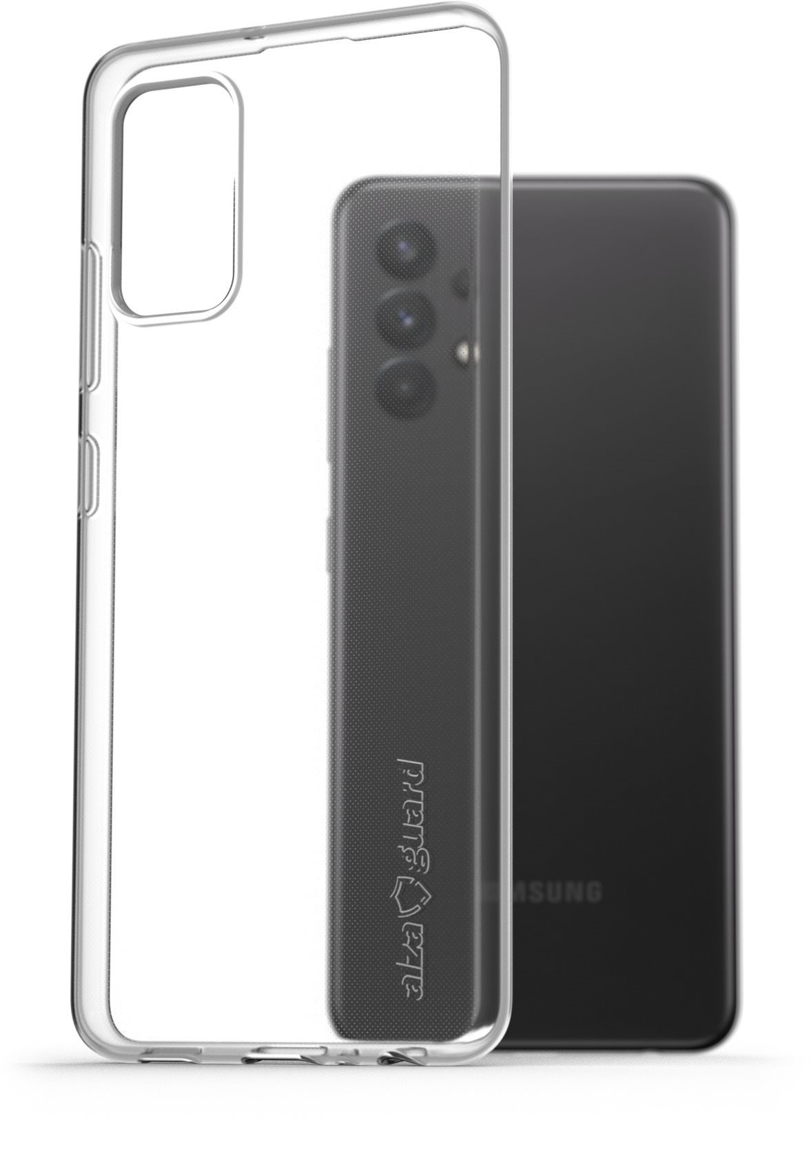 AlzaGuard Crystal Clear TPU Case pour Samsung Galaxy A32 Coque de...