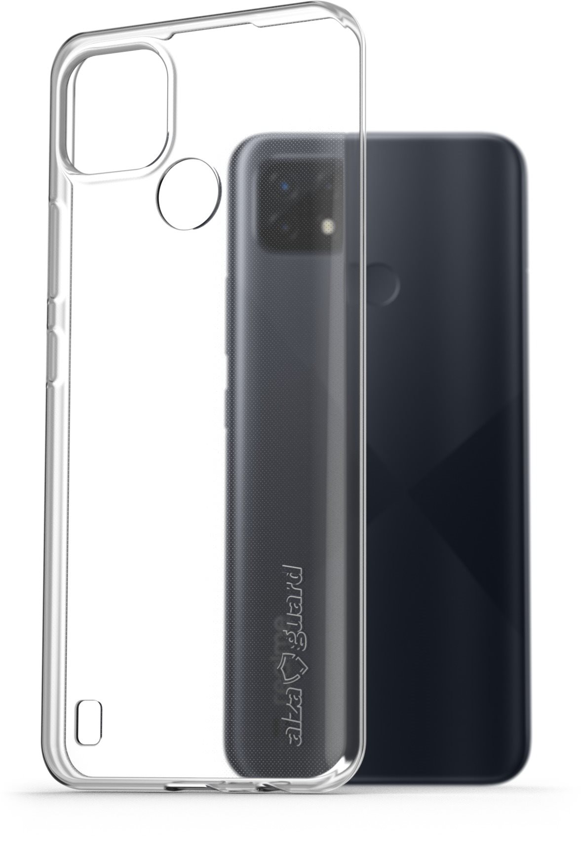 AlzaGuard Crystal Clear TPU Case for Realme C21/C21Y Phone Cover