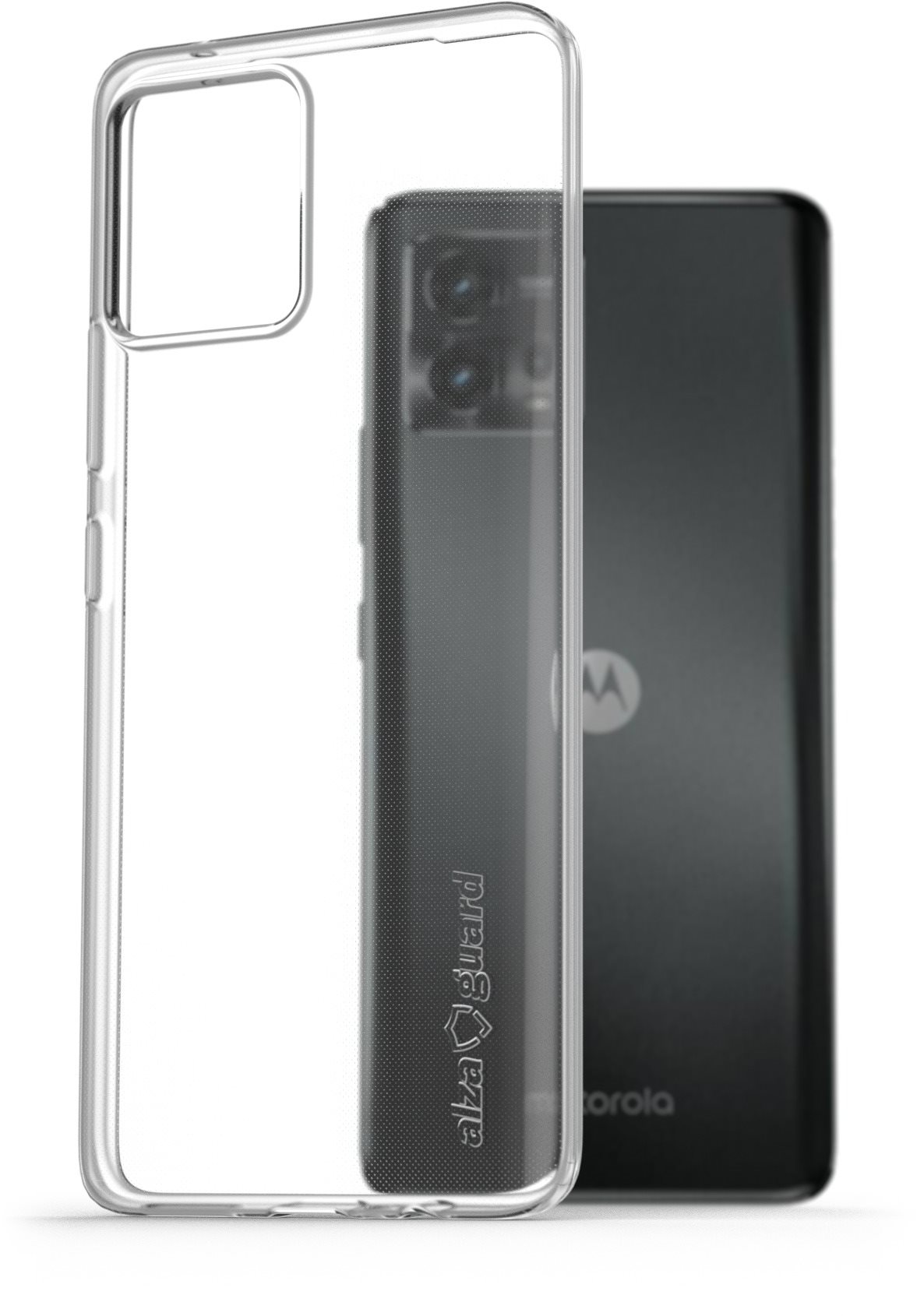 AlzaGuard Crystal Clear TPU Case für Motorola Moto G72 Handyhülle