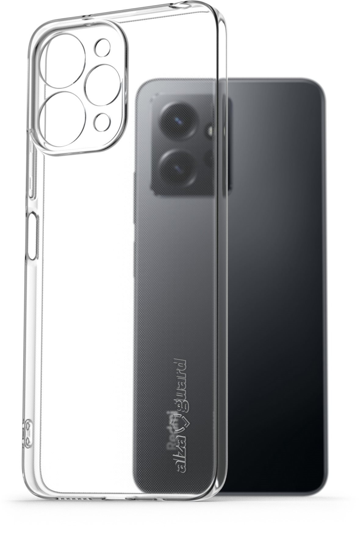 AlzaGuard Crystal Clear TPU Xiaomi Redmi 12 átlátszó tok Telefon tok