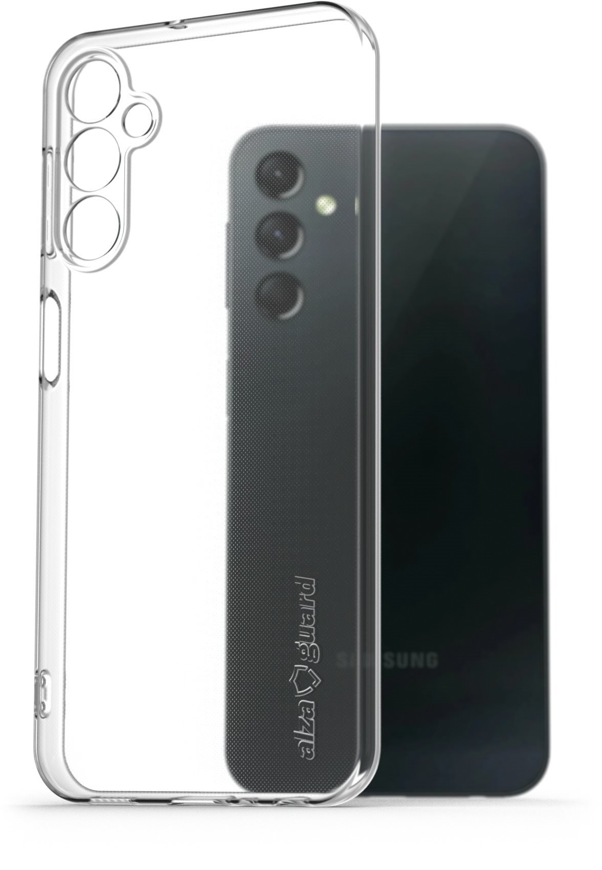 AlzaGuard Crystal Clear TPU Samsung Galaxy A24 átlátszó tok Telefon...