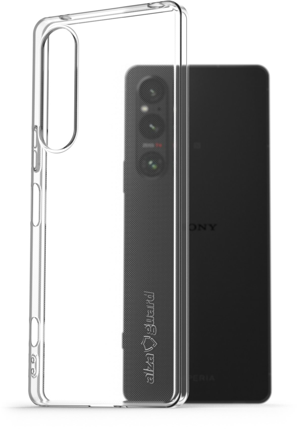 AlzaGuard Crystal Clear TPU Sony Xperia 1 V 5G átlátszó tok Telefon...