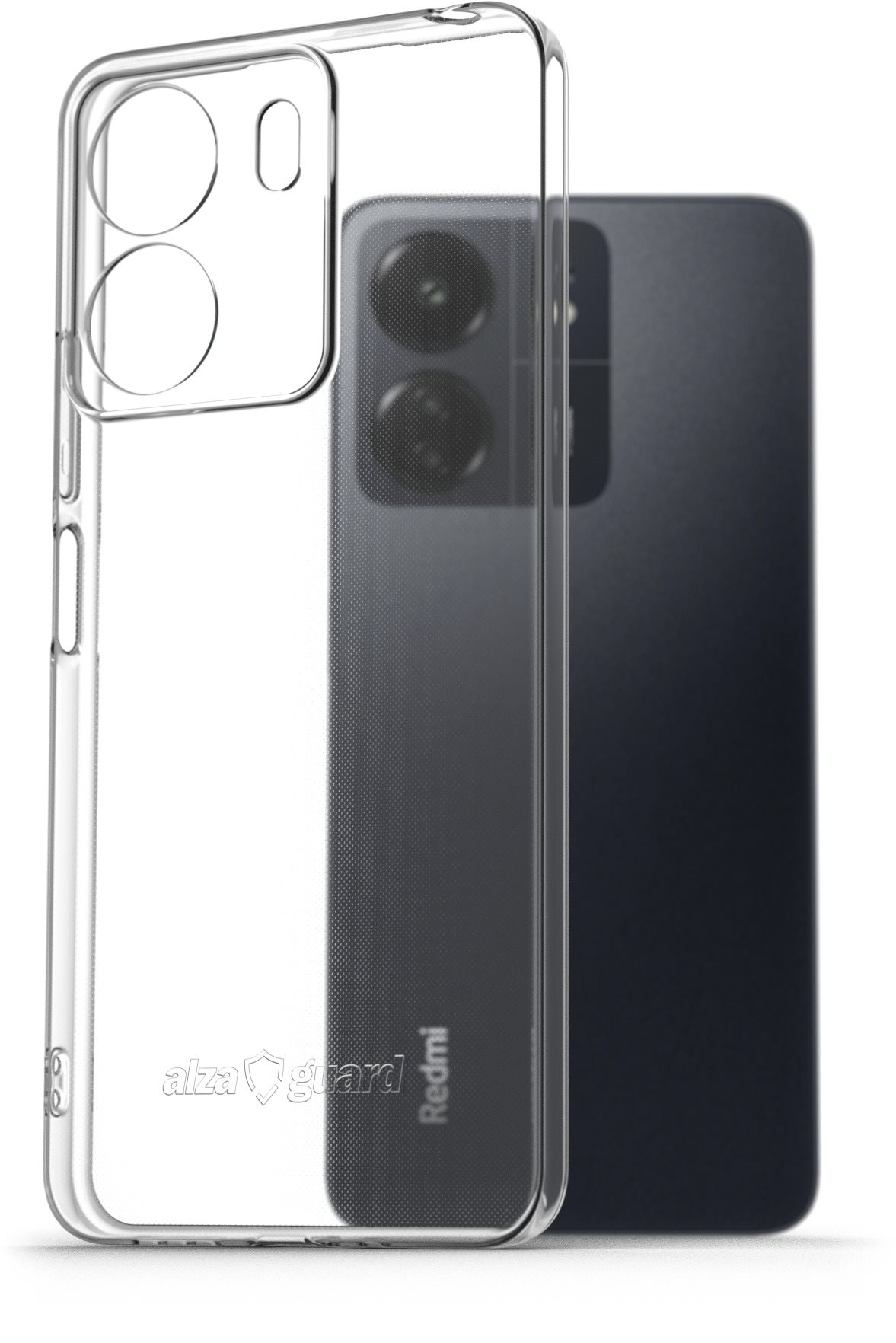 AlzaGuard Crystal Clear TPU Case für das Xiaomi Redmi 13C Handyhülle