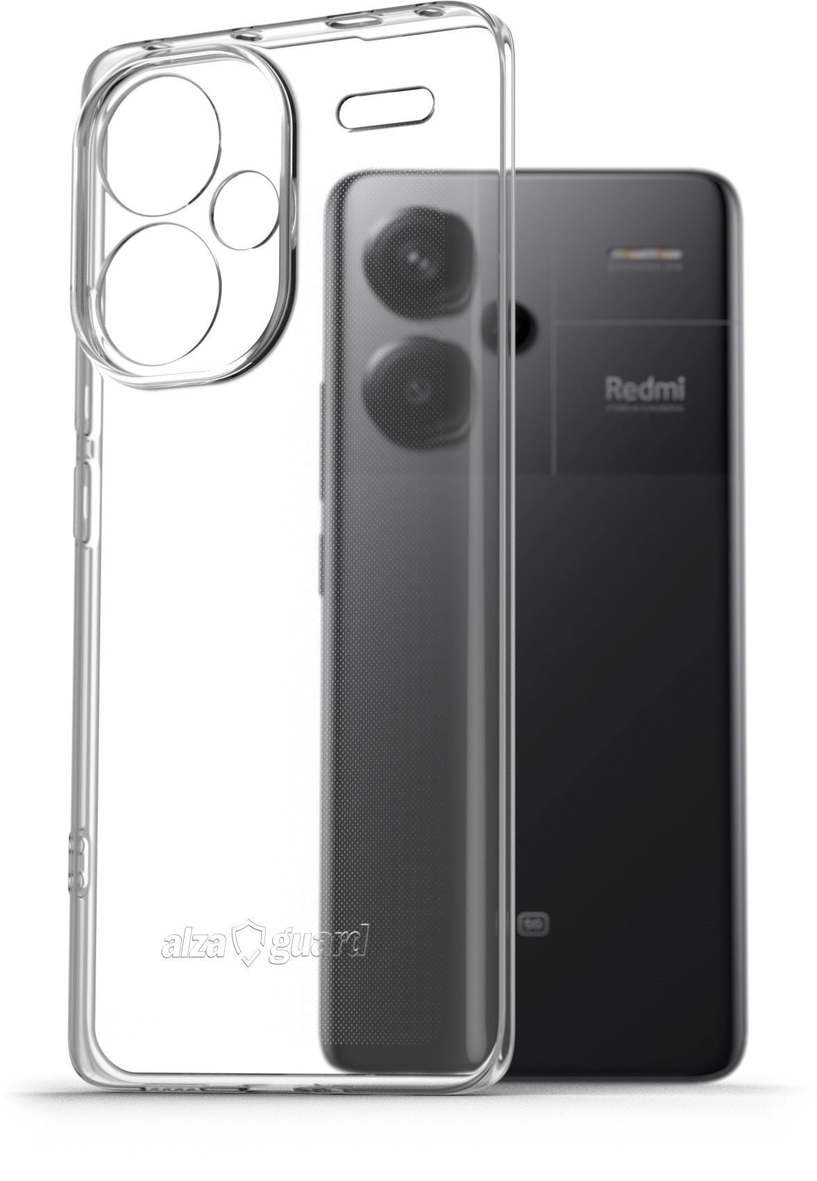 AlzaGuard Crystal Clear TPU Case Xiaomi Redmi Note 13 Pro+ tok...