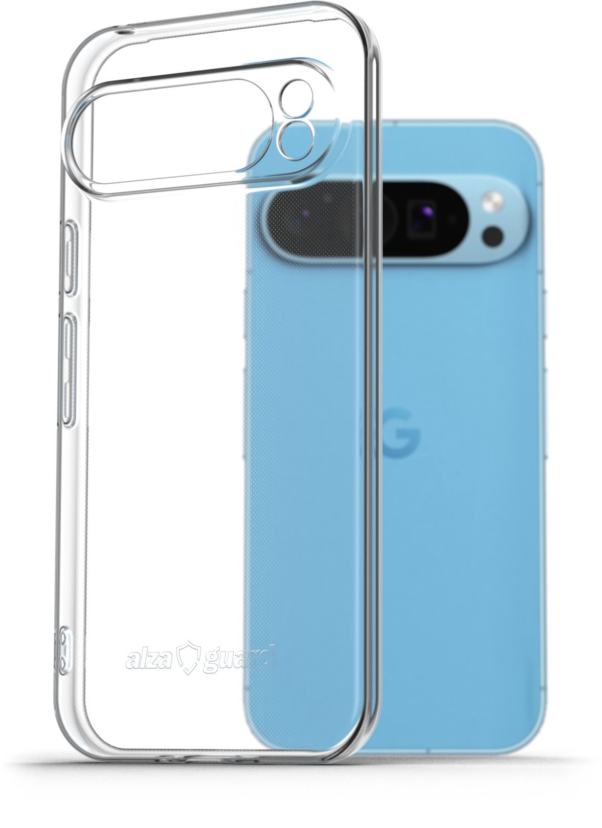AlzaGuard Crystal Clear TPU Case na Google Pixel 9 Kryt na mobil