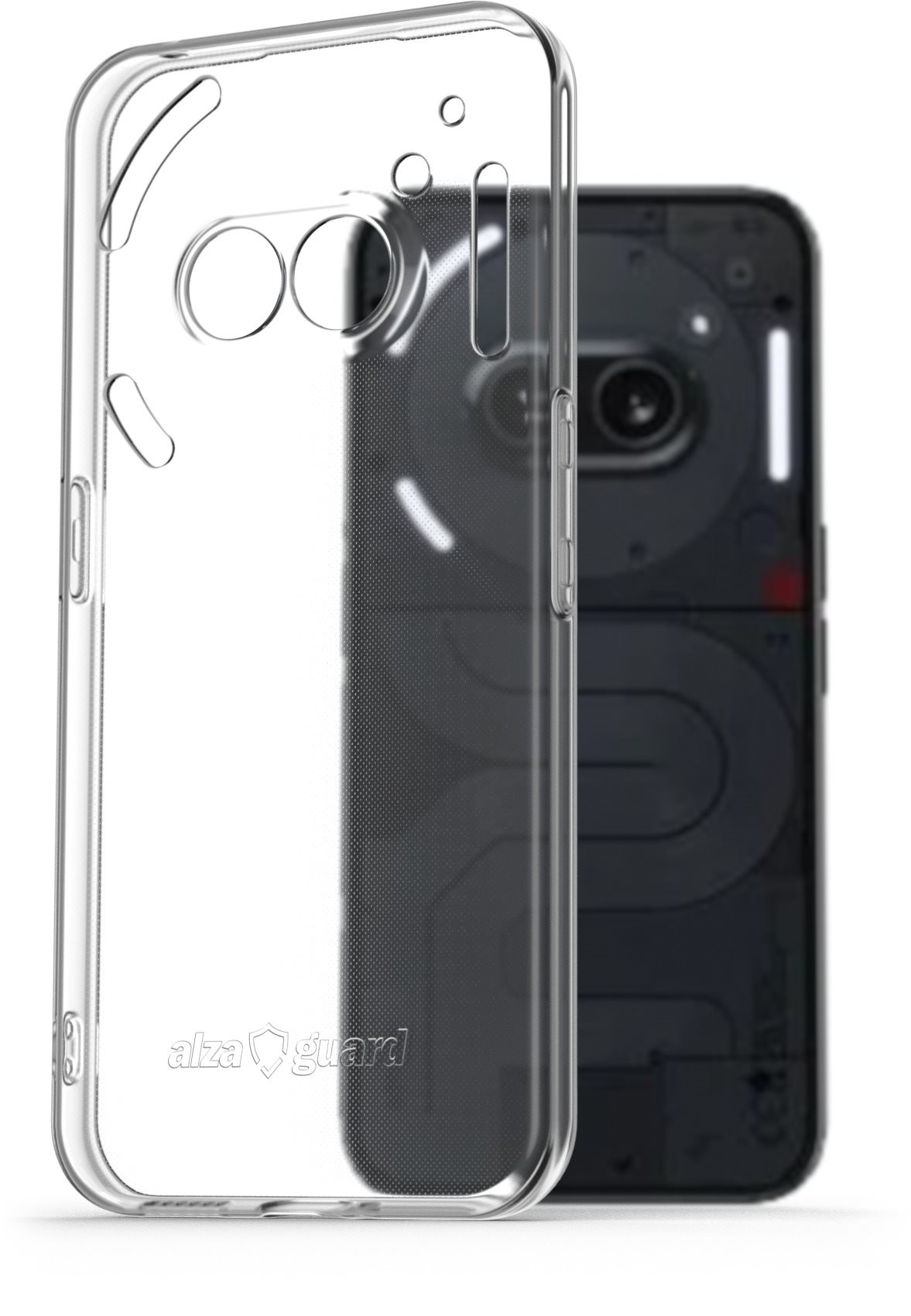 AlzaGuard Crystal Clear TPU Case Nothing Phone (2a) tok Telefon tok
