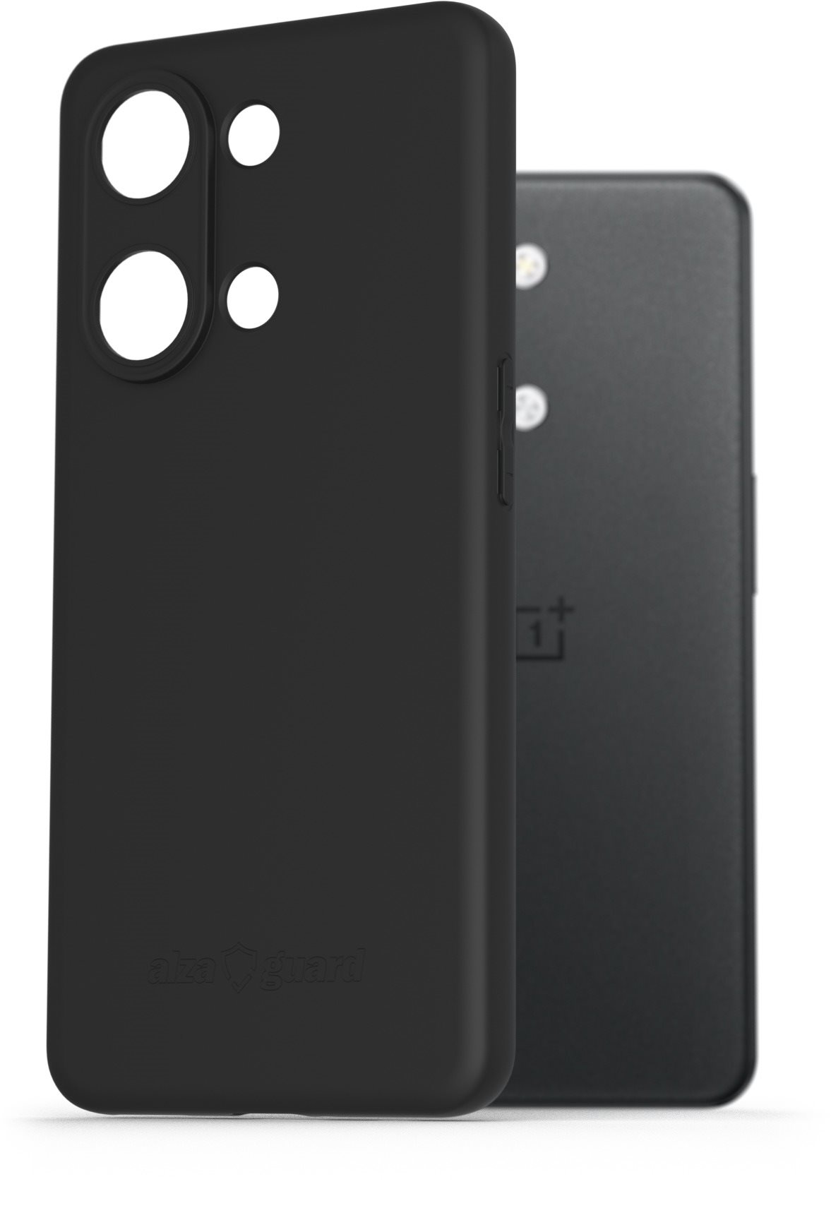 AlzaGuard Matte TPU OnePlus Nord 3 5G fekete tok Telefon tok