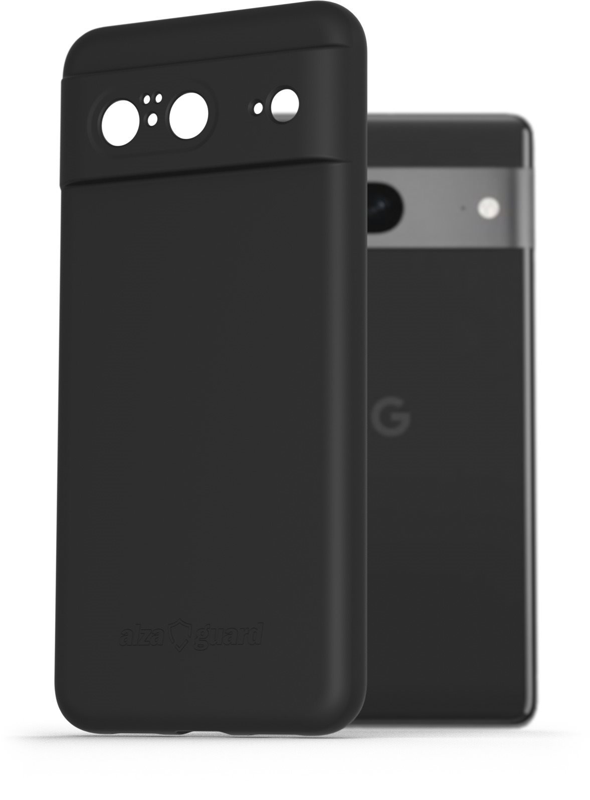 AlzaGuard Matte Google Pixel 8 fekete TPU tok Telefon tok