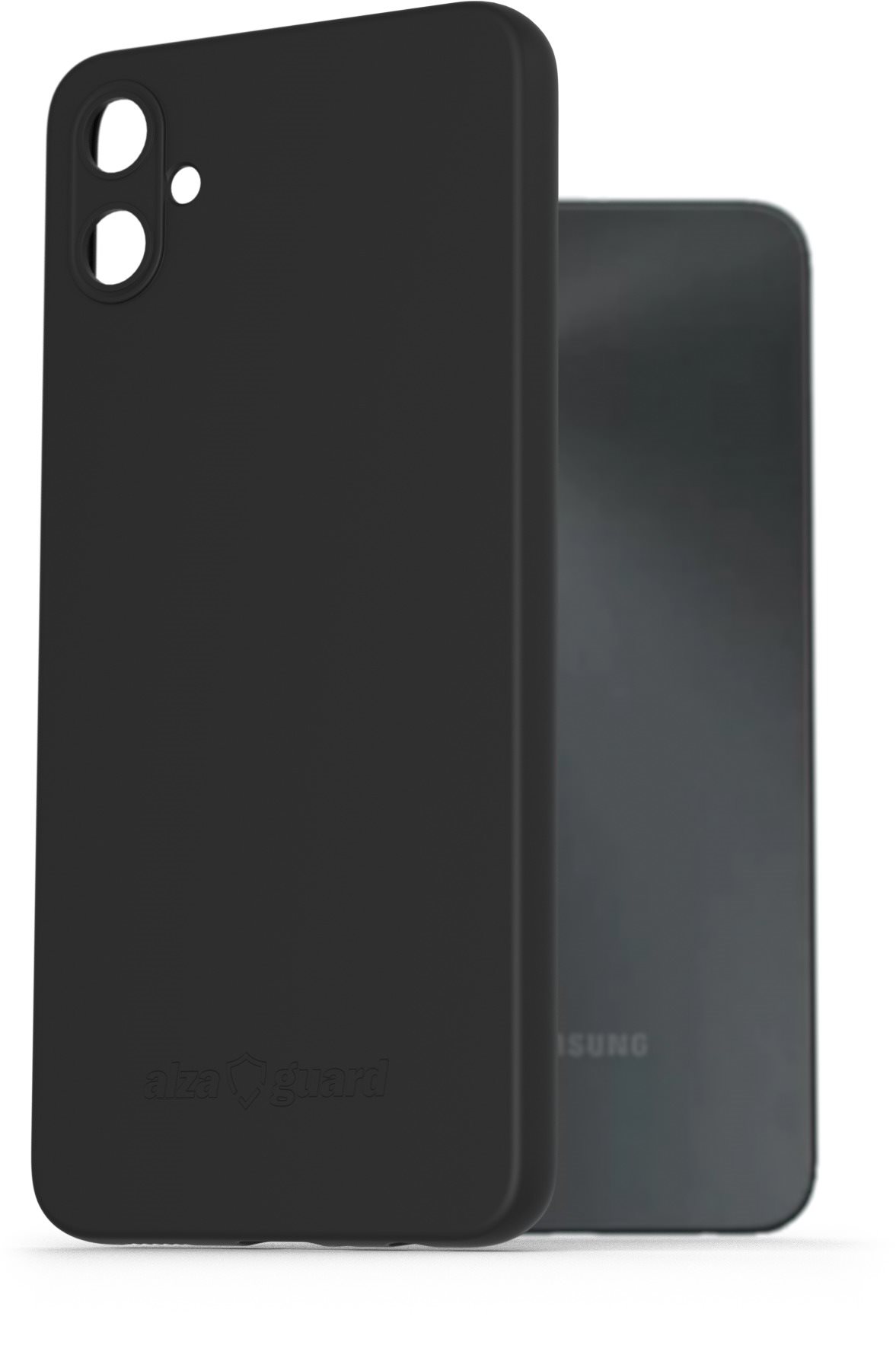AlzaGuard Matte Samsung Galaxy A05/A05s fekete TPU tok Telefon tok