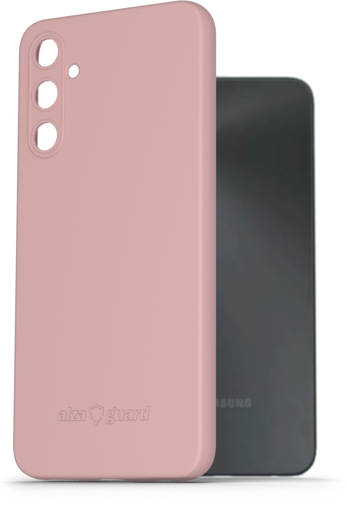 AlzaGuard Matte Samsung Galaxy A05s rózsaszín TPU tok Telefon tok