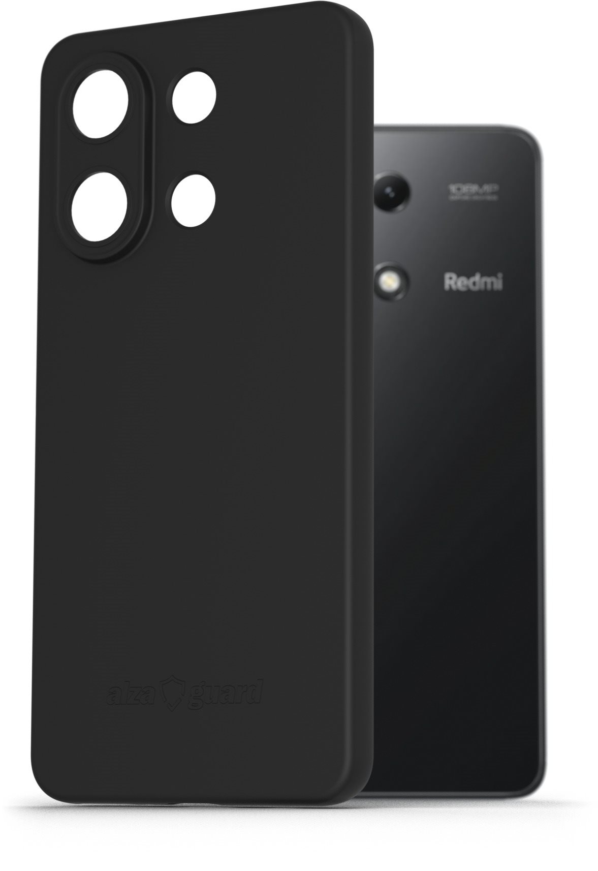AlzaGuard Matte TPU Case für Xiaomi Redmi Note 13 4G schwarz...