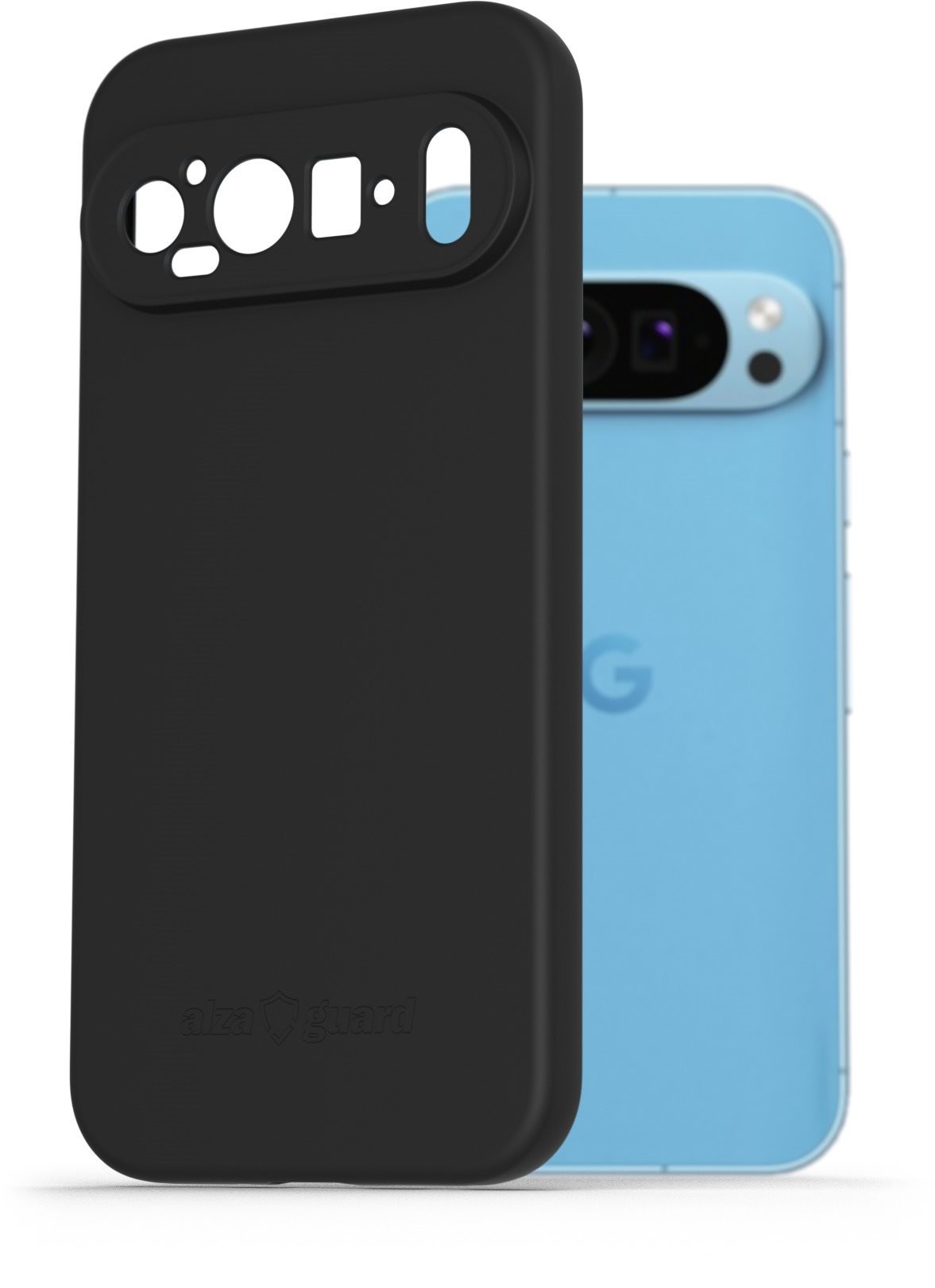 AlzaGuard Matte TPU Case na Google Pixel 9 čierny Kryt na mobil