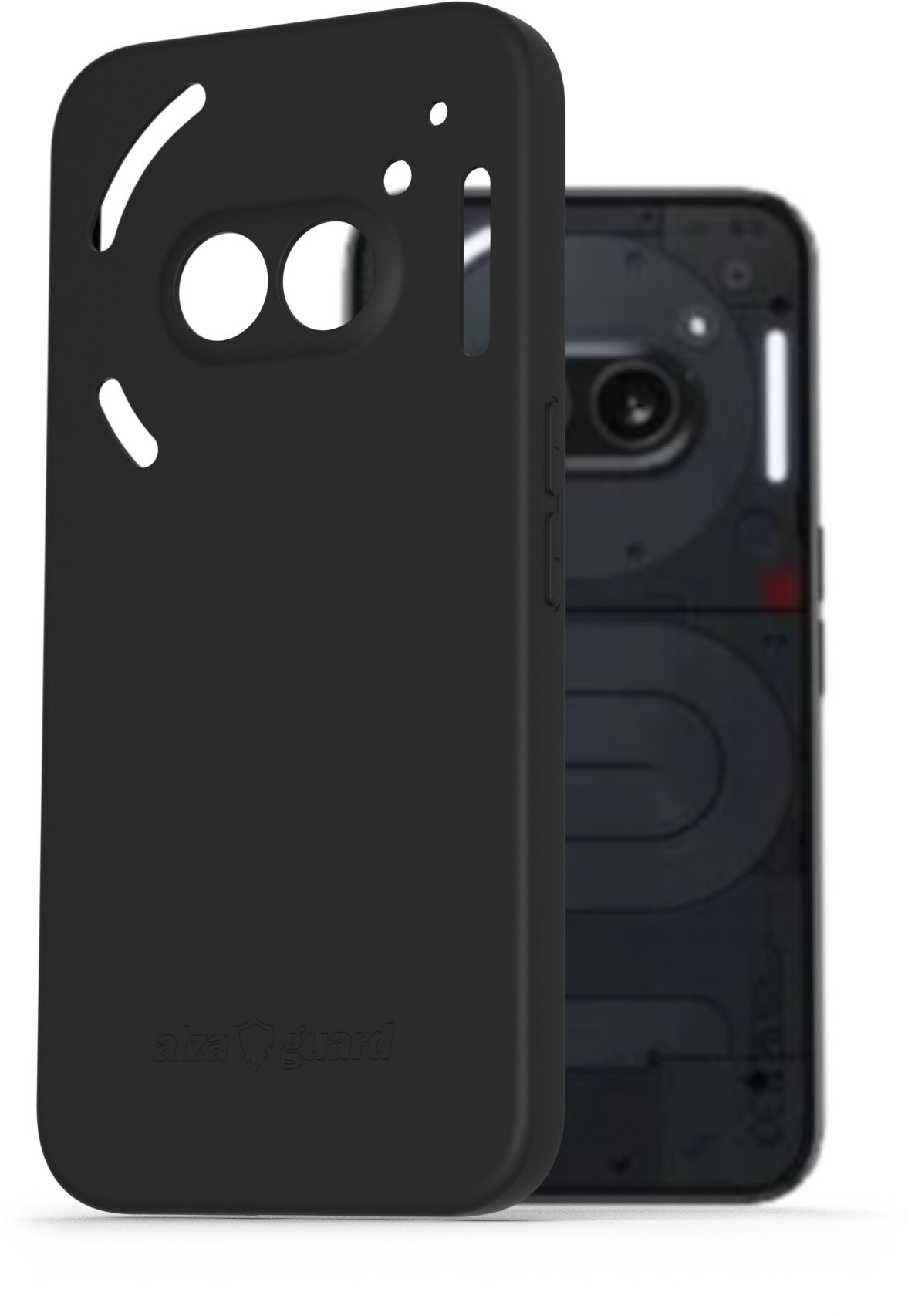 AlzaGuard Matte TPU Case für das Nothing Phone (2a) schwarz...