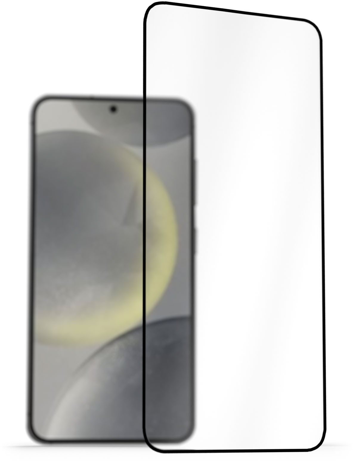 AlzaGuard 3D FlexGlass pre Samsung Galaxy S24+ čierne Ochranné sklo