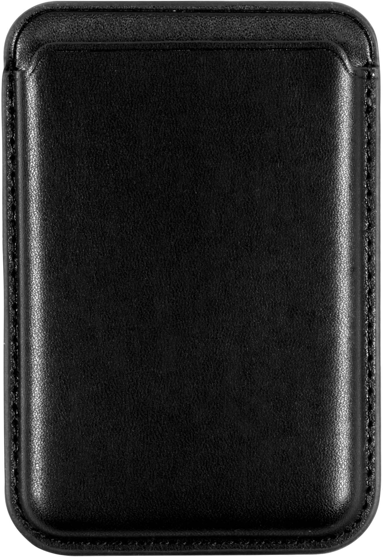 AlzaGuard PU Leather Card Wallet Compatible with Magsafe - schwarz...