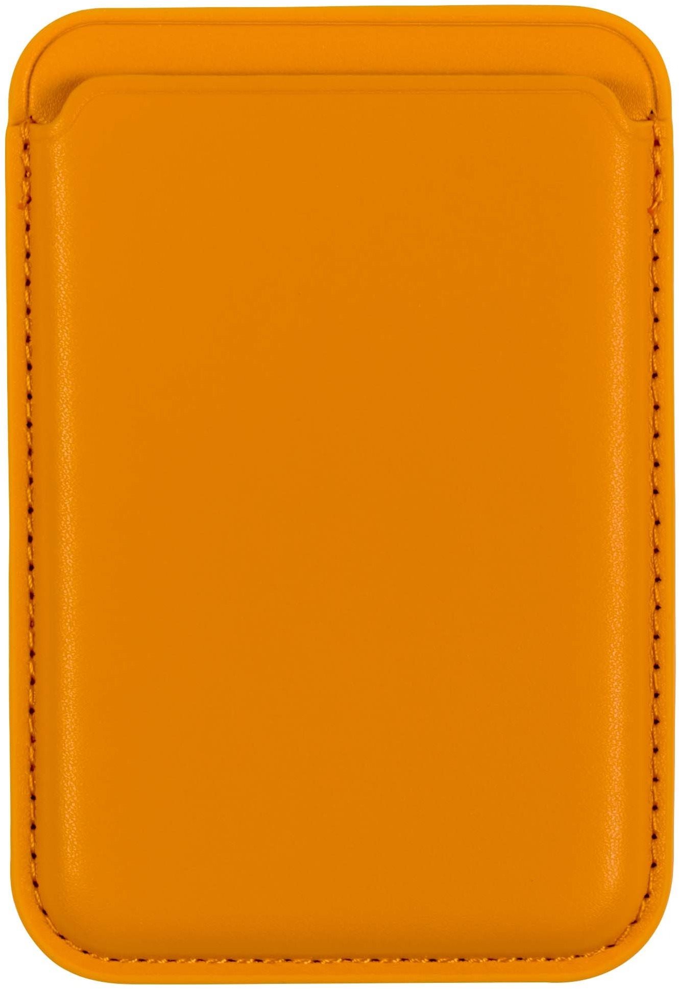 AlzaGuard Magnetic Leather Card Wallet jaune Portefeuille