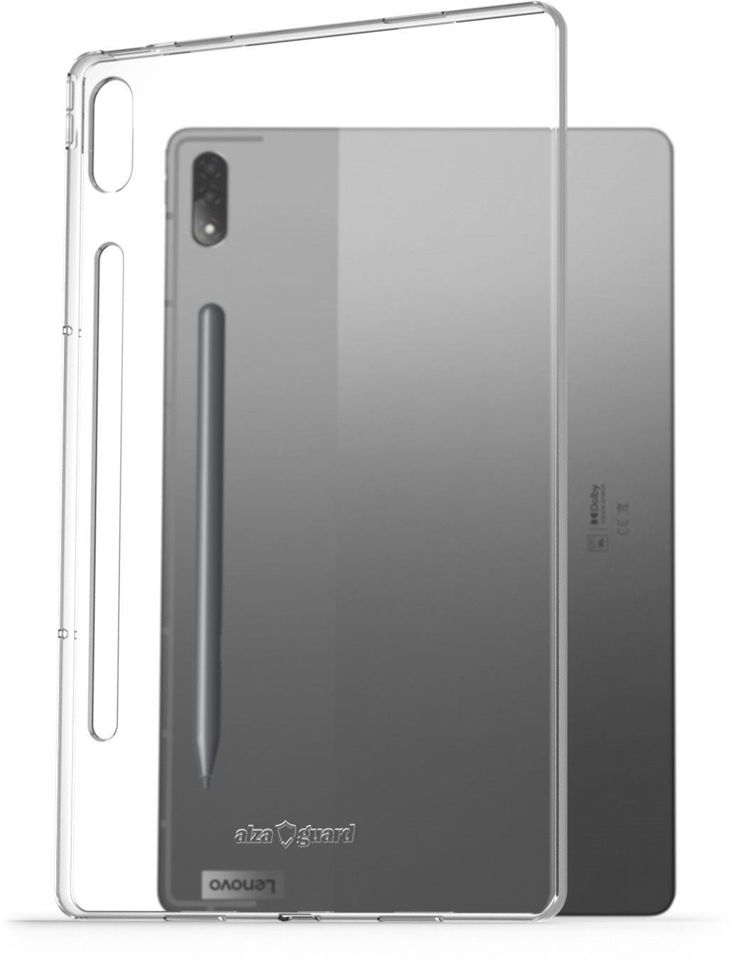 AlzaGuard Crystal Clear TPU Case für Lenovo Tab P12 Pro Tablet-Hülle