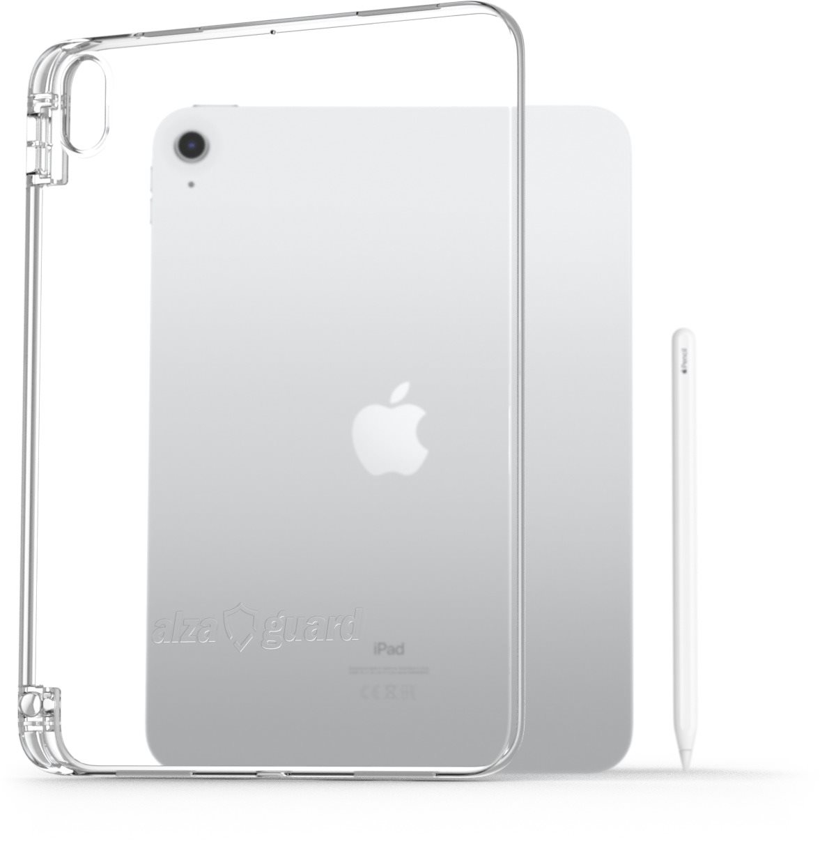 AlzaGuard Crystal Clear TPU Apple iPad (2022) és Apple Pencil tok...
