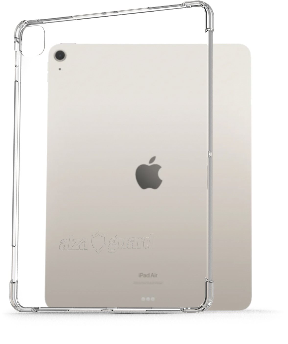 AlzaGuard Crystal Clear TPU Case für iPad Air 12,9" 2024 Tablet-Hülle