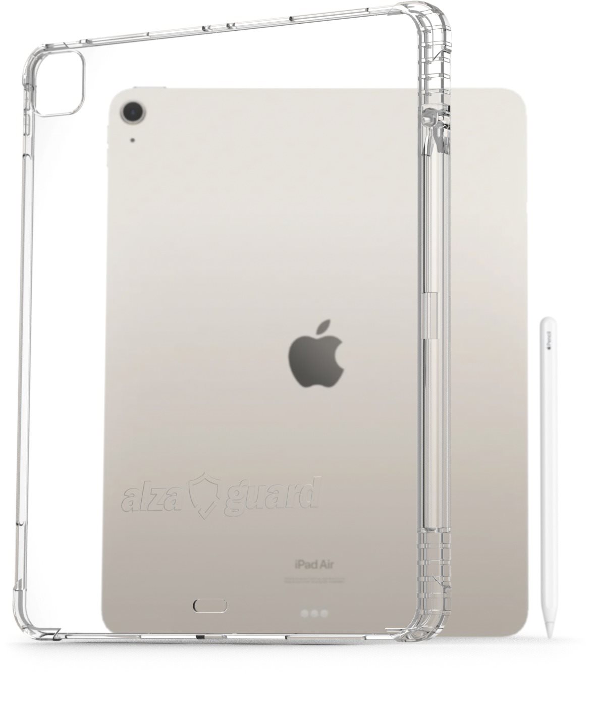 AlzaGuard Crystal Clear TPU Case für iPad Air 12,9" 2024 und Apple...