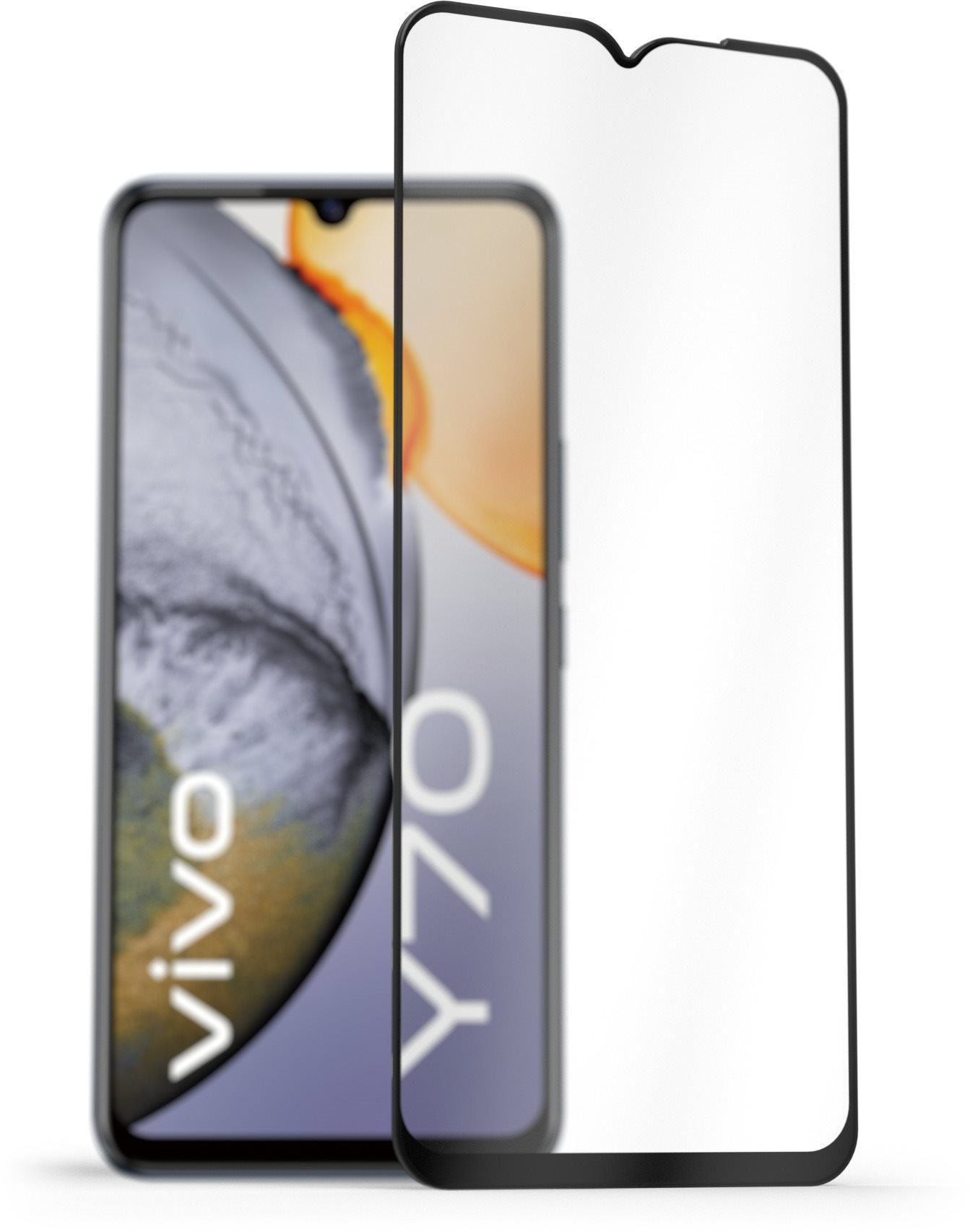 AlzaGuard 2.5D FullCover Glass Protector for Vivo Y70 Glass Screen...