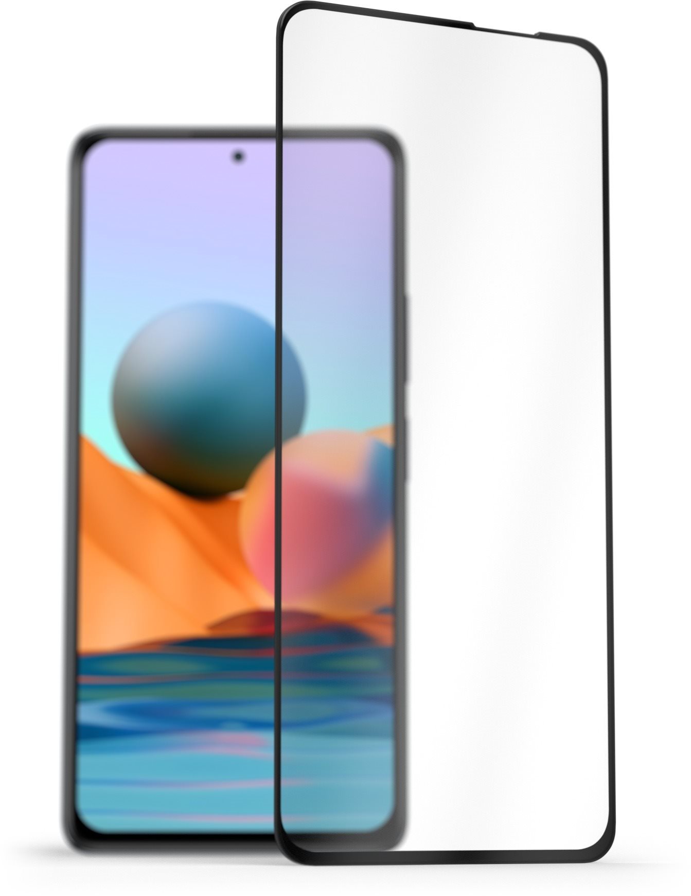 AlzaGuard 2.5D FullCover Glass Protector for Xiaomi Redmi Note 10...