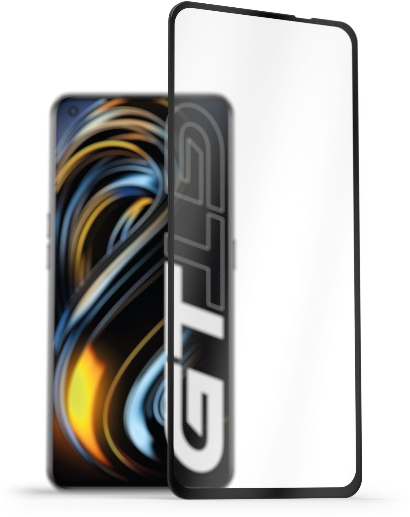 AlzaGuard 2.5D FullCover Glass Protector for Realme GT Glass Screen...