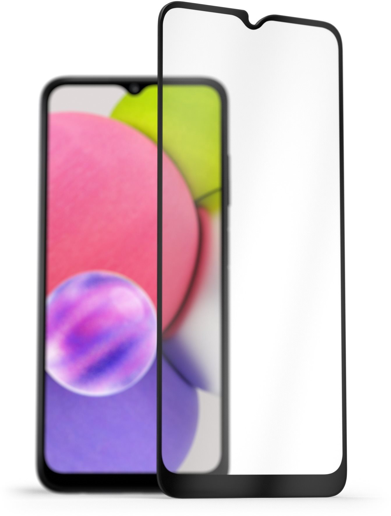 AlzaGuard 2.5D FullCover Glass Protector for Samsung Galaxy A03s...