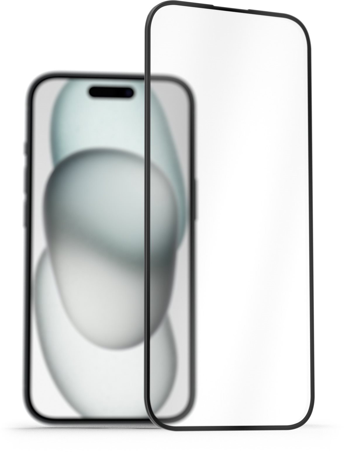 AlzaGuard FullCover iPhone 15 Plus 2.5D üvegfólia Üvegfólia