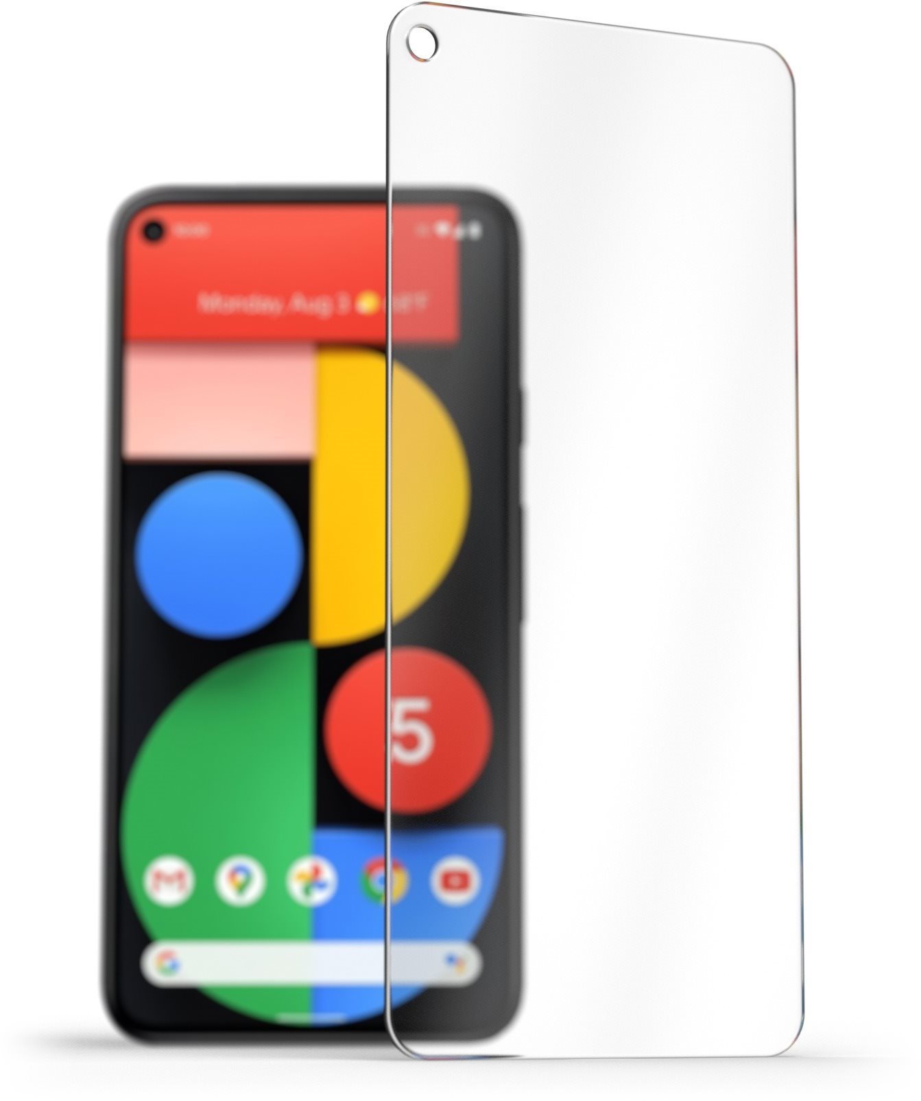AlzaGuard 2.5D Case Friendly Glass Protector for Google Pixel 5...