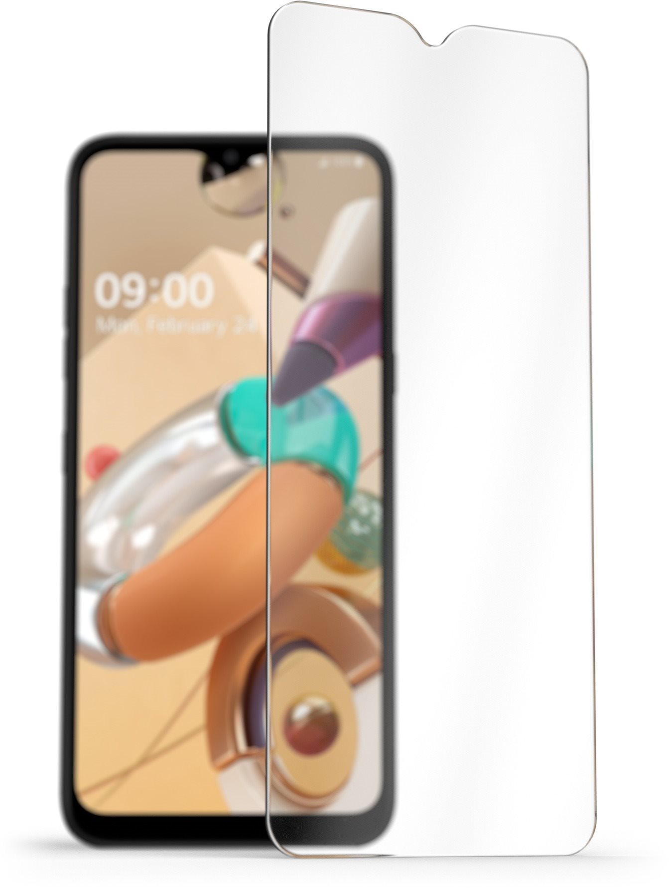 AlzaGuard 2.5D Case Friendly Glass Protector for LG K41S Glass...