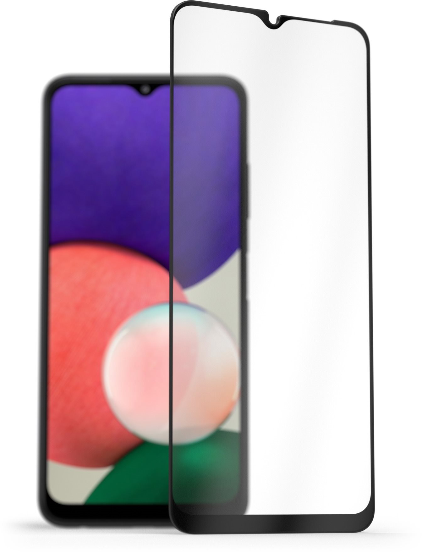 AlzaGuard 2.5D FullCover Glass Protector for Samsung Galaxy A22 5G...