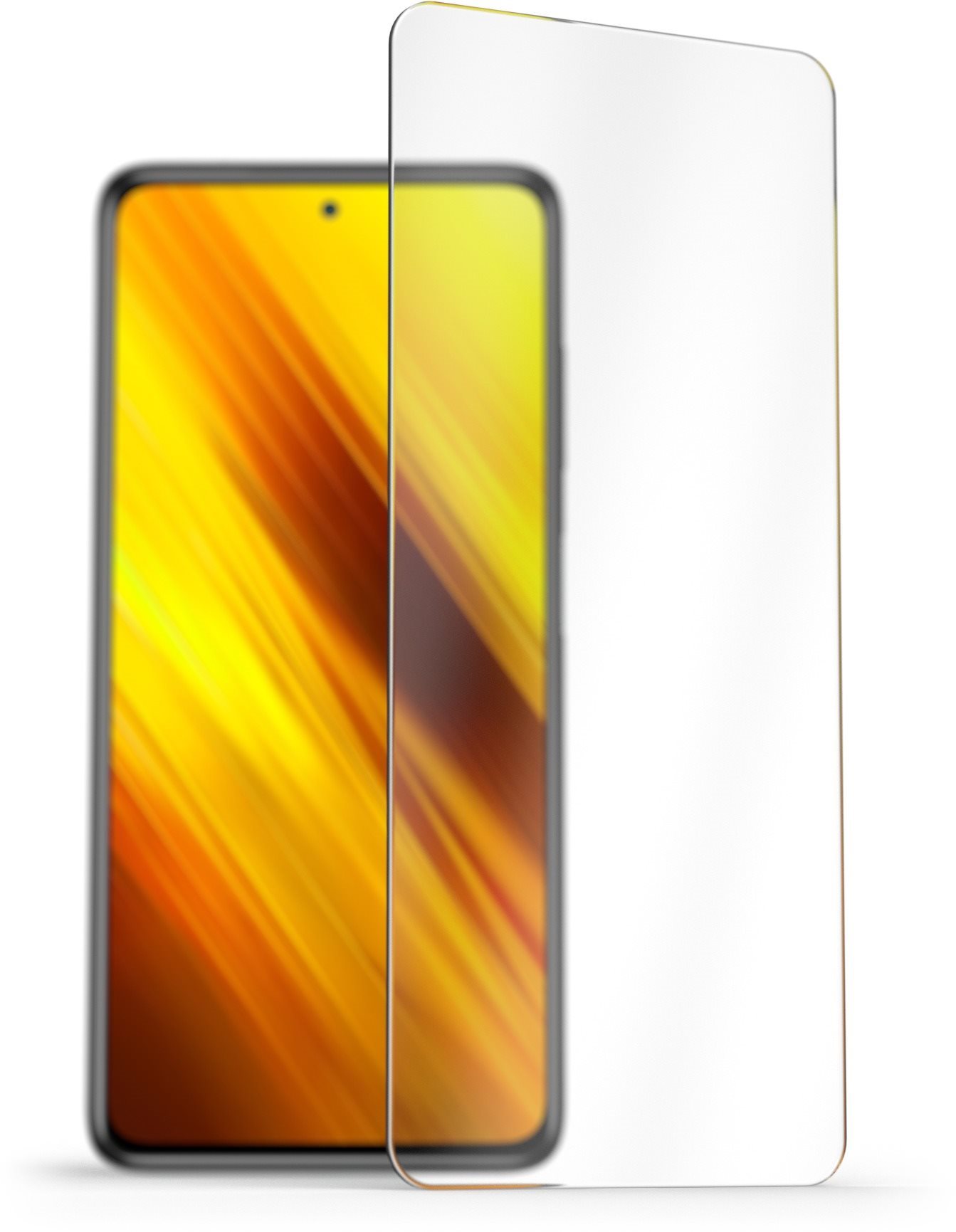 AlzaGuard 2.5D Case Friendly Glass Protector for Xiaomi POCO X3 /...