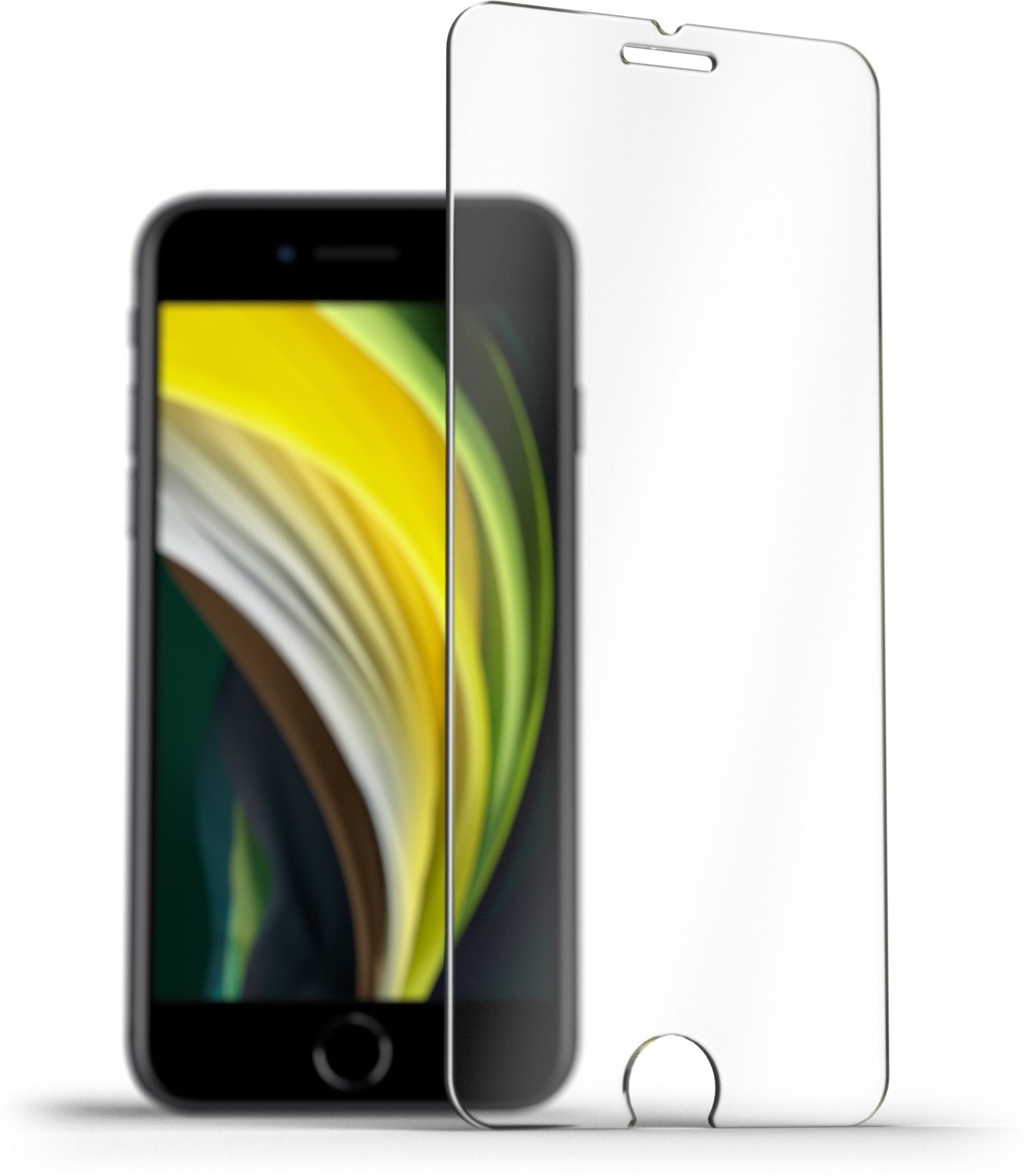 AlzaGuard 2.5D Case Friendly Glass Protector for iPhone 7 / 8 / SE...