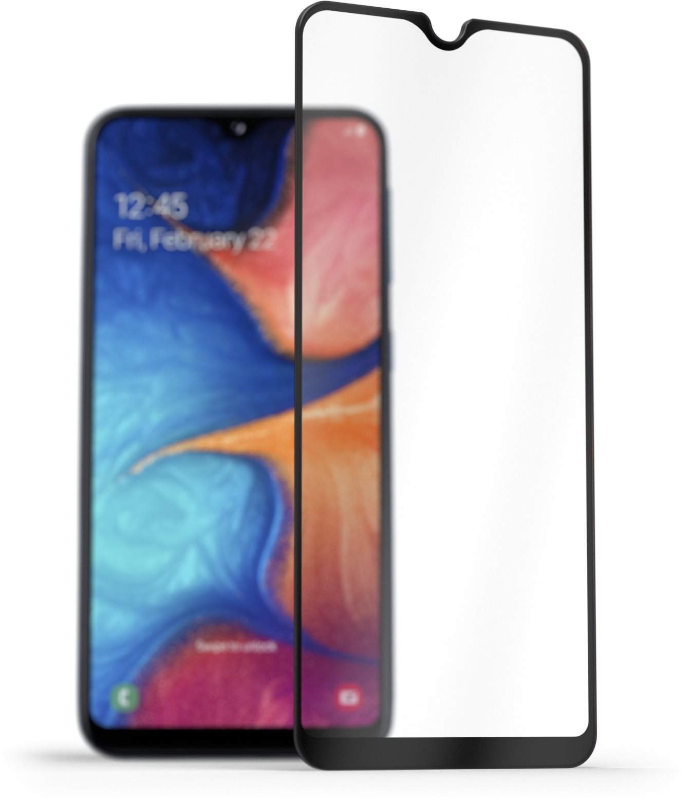 AlzaGuard 2.5D FullCover Glass Protector for Samsung Galaxy A20e...