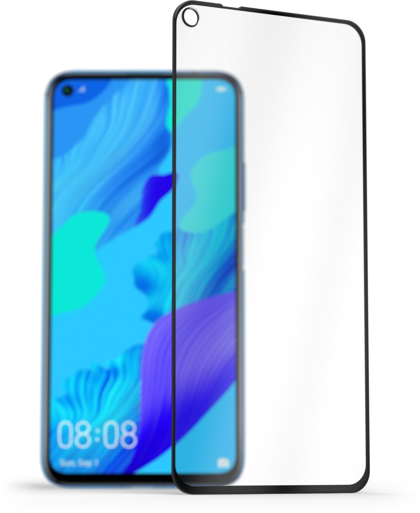 AlzaGuard 2.5D FullCover Glass Protector for Huawei Nova 5T / Honor...