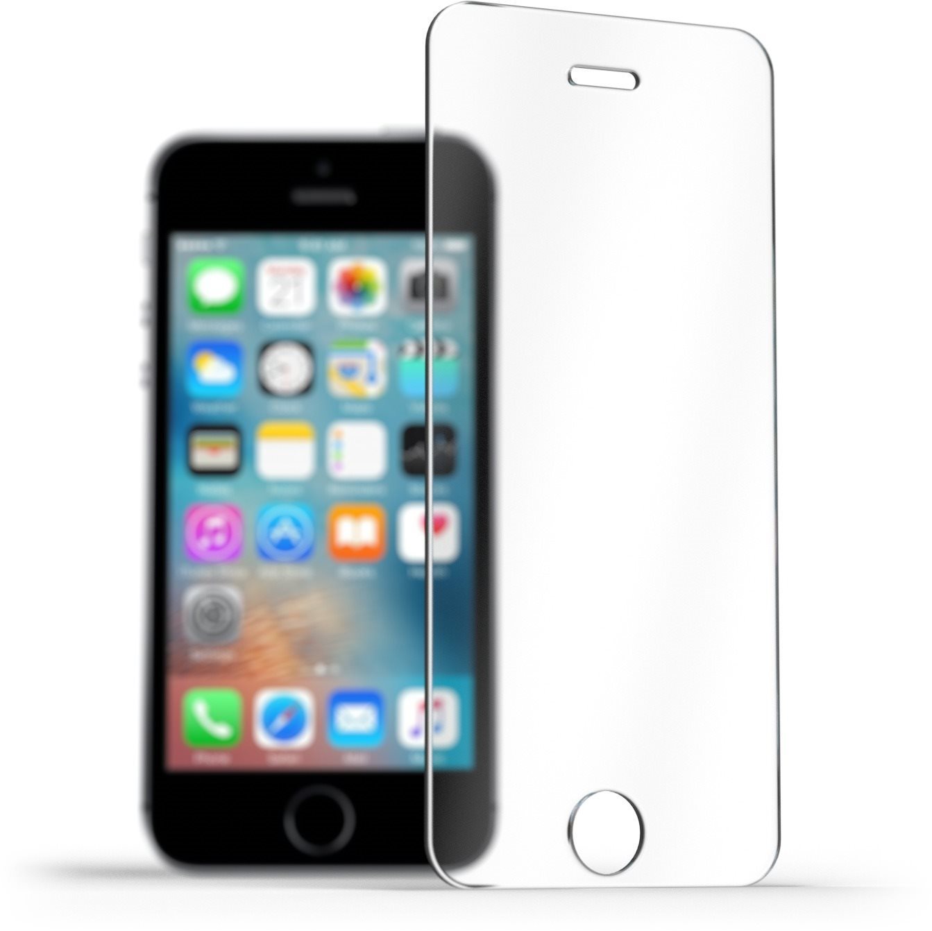 AlzaGuard 2.5D Case Friendly Glass Protector für iPhone 5 / 5S / SE...