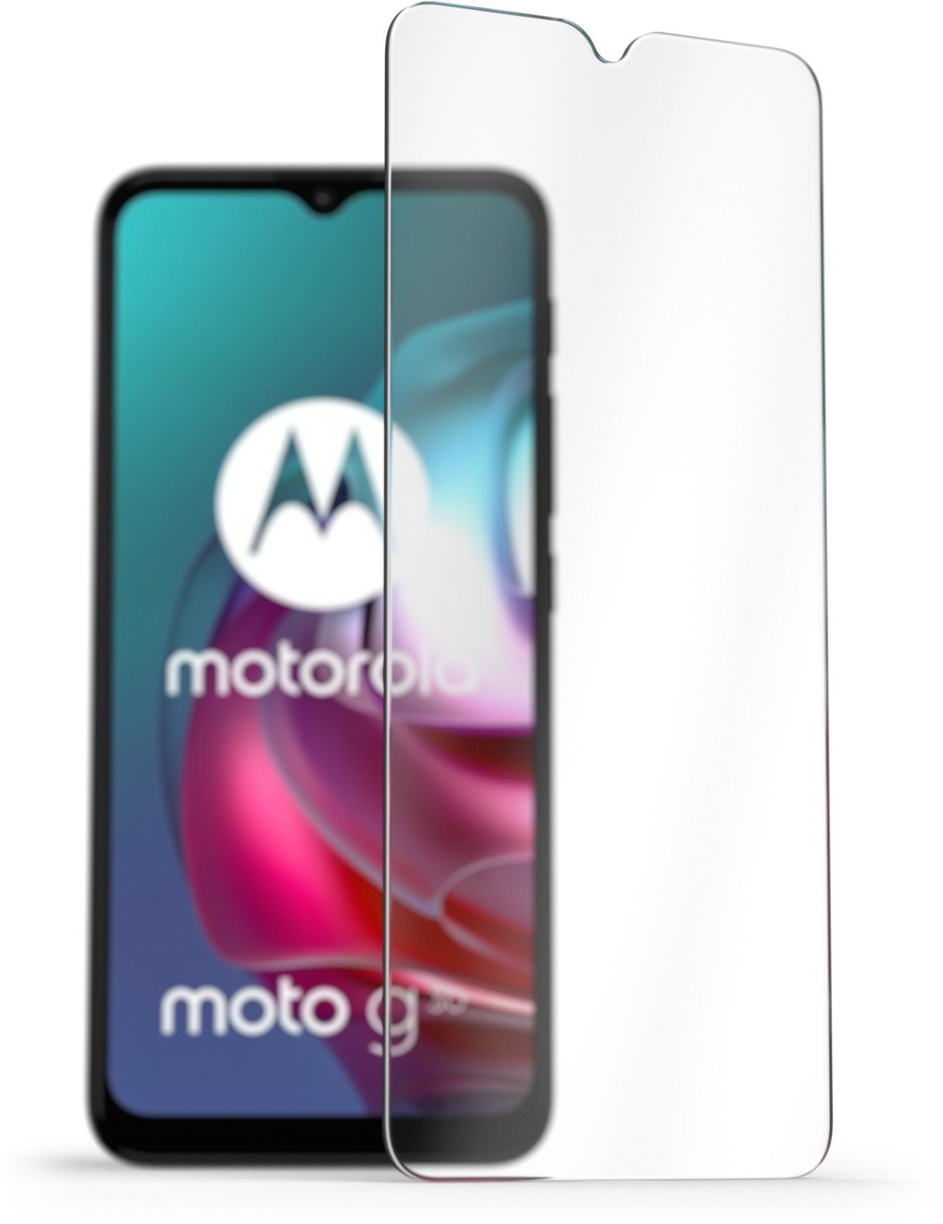 AlzaGuard 2.5D Case Friendly Glass Protector for Motorola Moto G30...