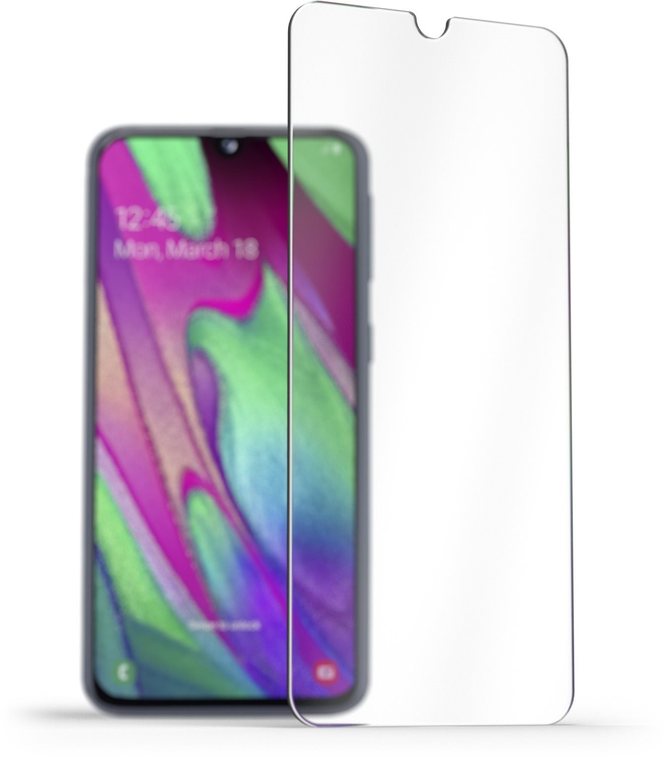 AlzaGuard 2.5D Case Friendly Glass Protector for Samsung Galaxy A40...