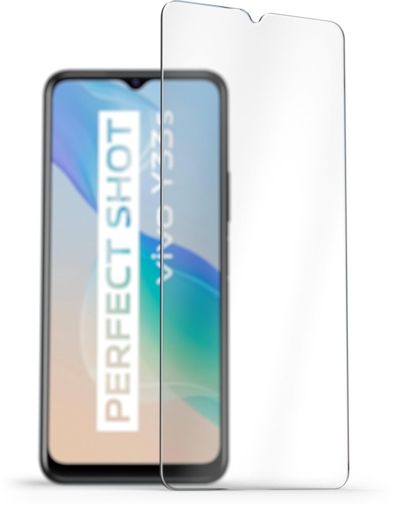 AlzaGuard 2.5D Case Friendly Glass Protector for Vivo Y33s Glass...
