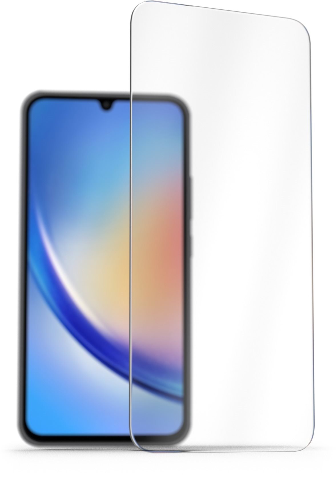 AlzaGuard Case Friendly Glass Protector Samsung Galaxy A35 2.5D...