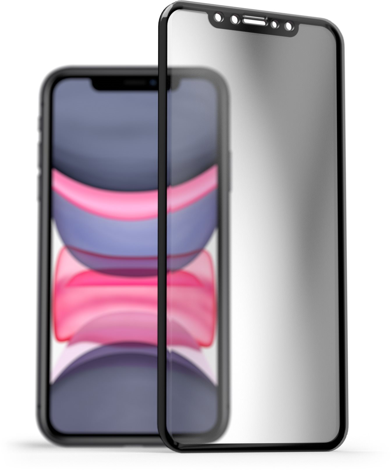 AlzaGuard 3D Elite Privacy Glass Protector for iPhone 11 / XR Glass...