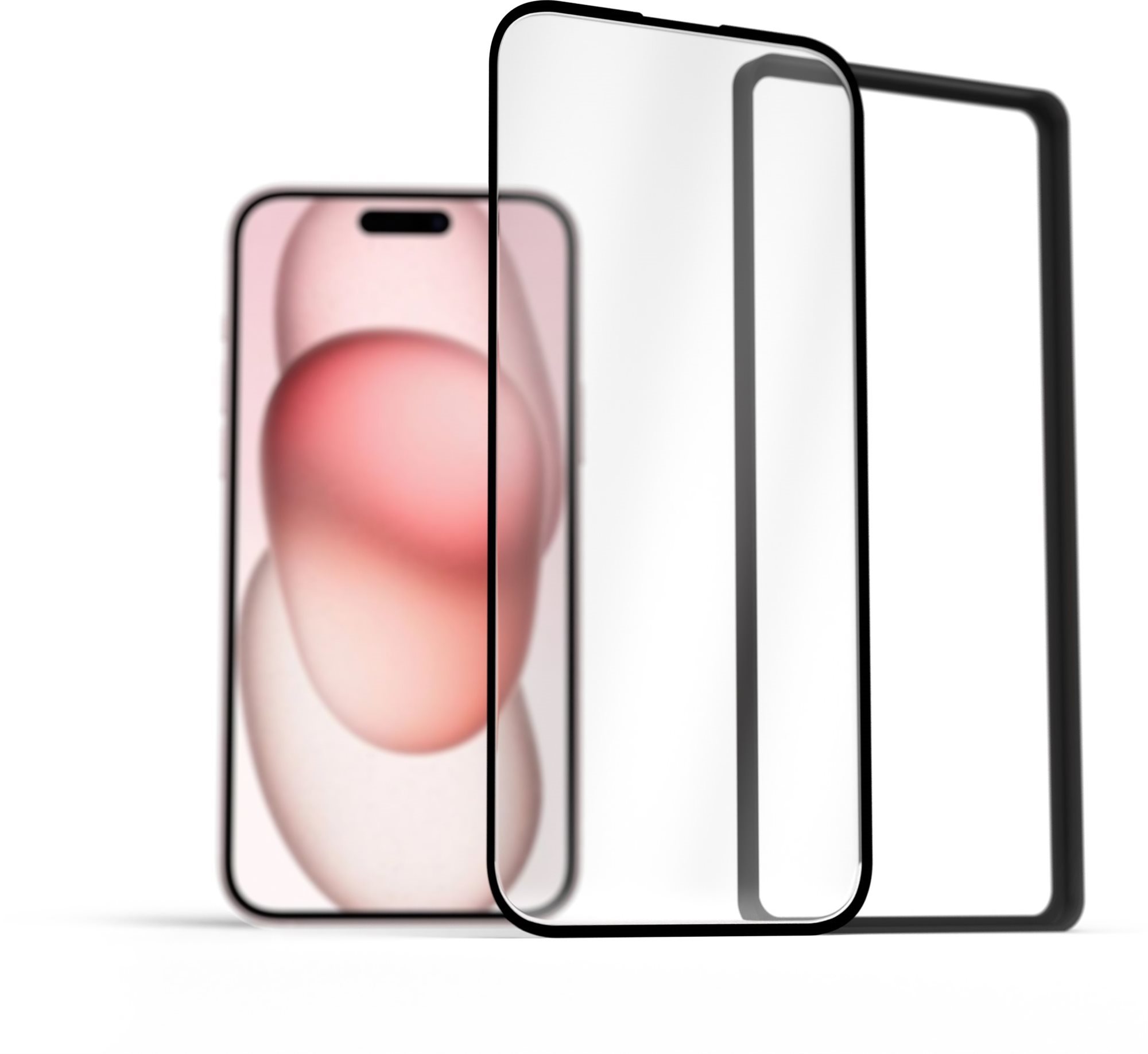 AlzaGuard 3D Elite Resin Glass na iPhone 15 Plus Ochranné sklo