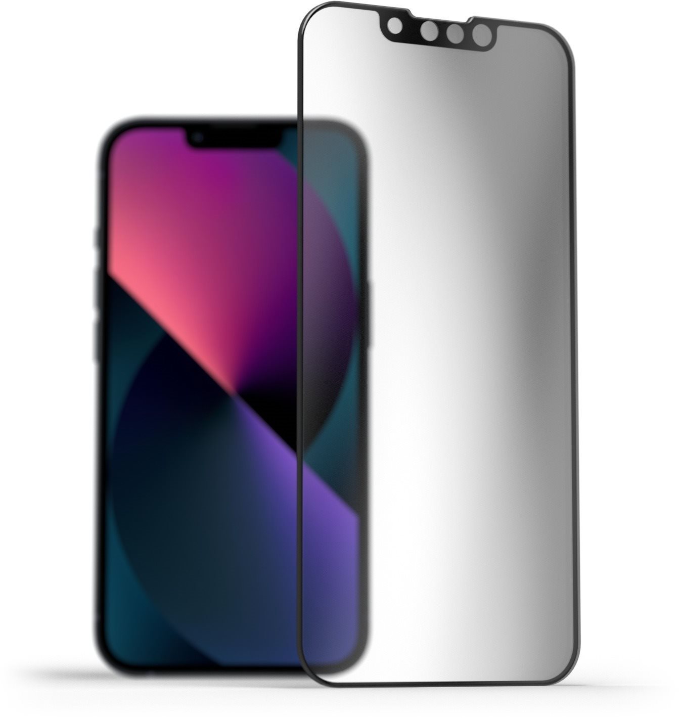 AlzaGuard 2.5D FullCover Privacy Glass Protector for iPhone 13 Mini...