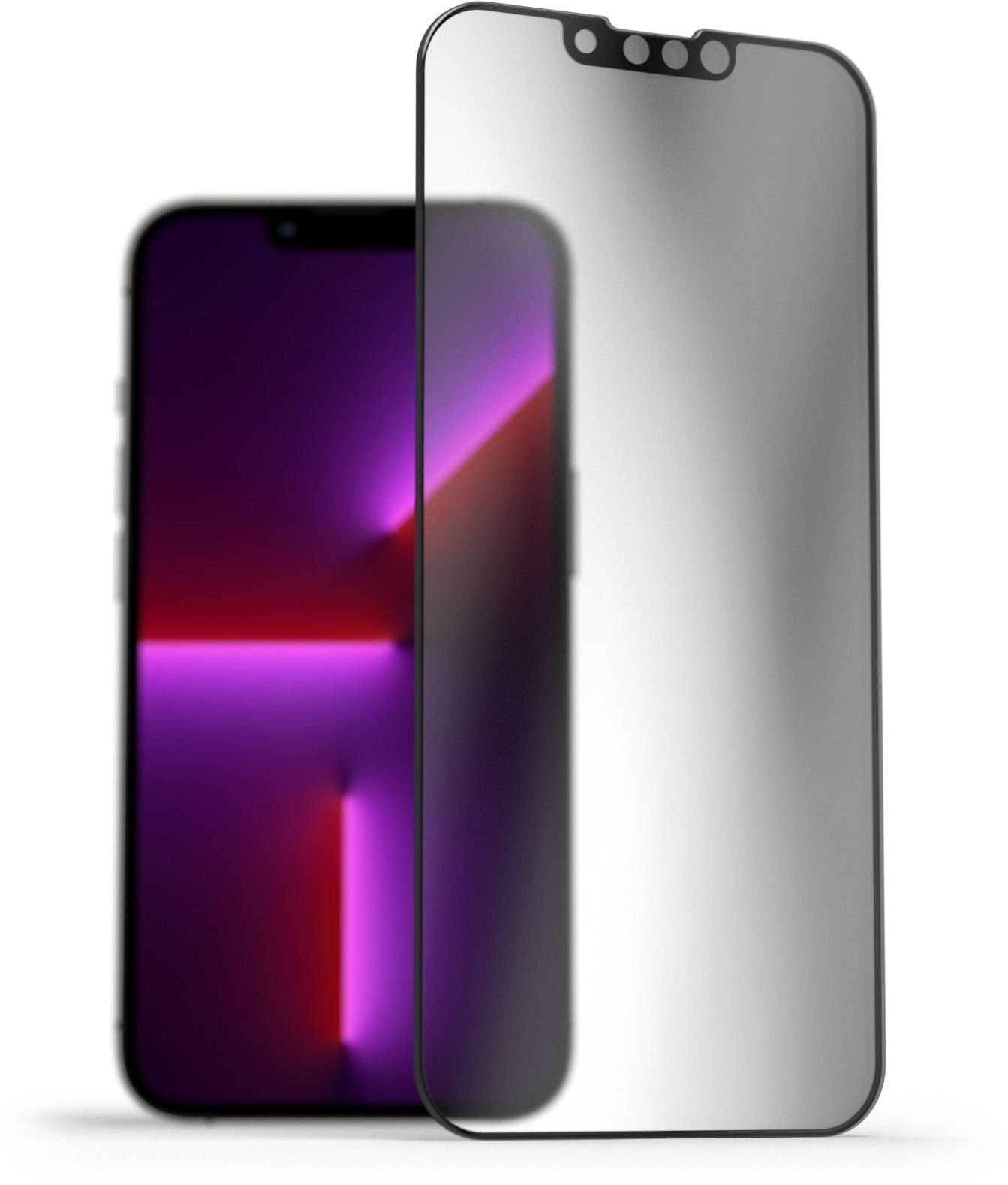 AlzaGuard 2.5D FullCover Privacy Glass Protector for iPhone 13 / 13...