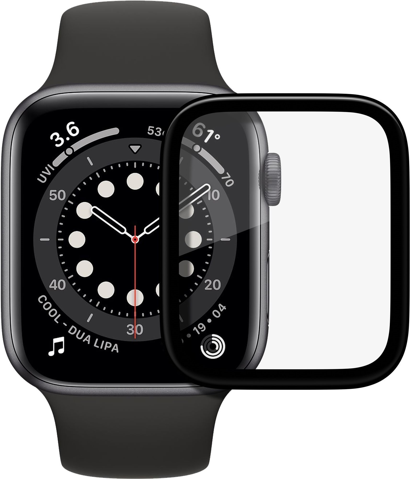AlzaGuard FlexGlass for Apple Watch 40mm Glass Screen Protector