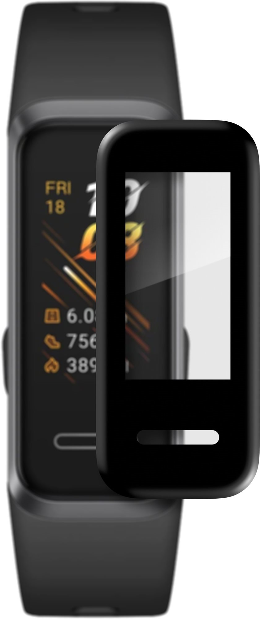 AlzaGuard FlexGlass for Huawei Band 4 Glass Screen Protector