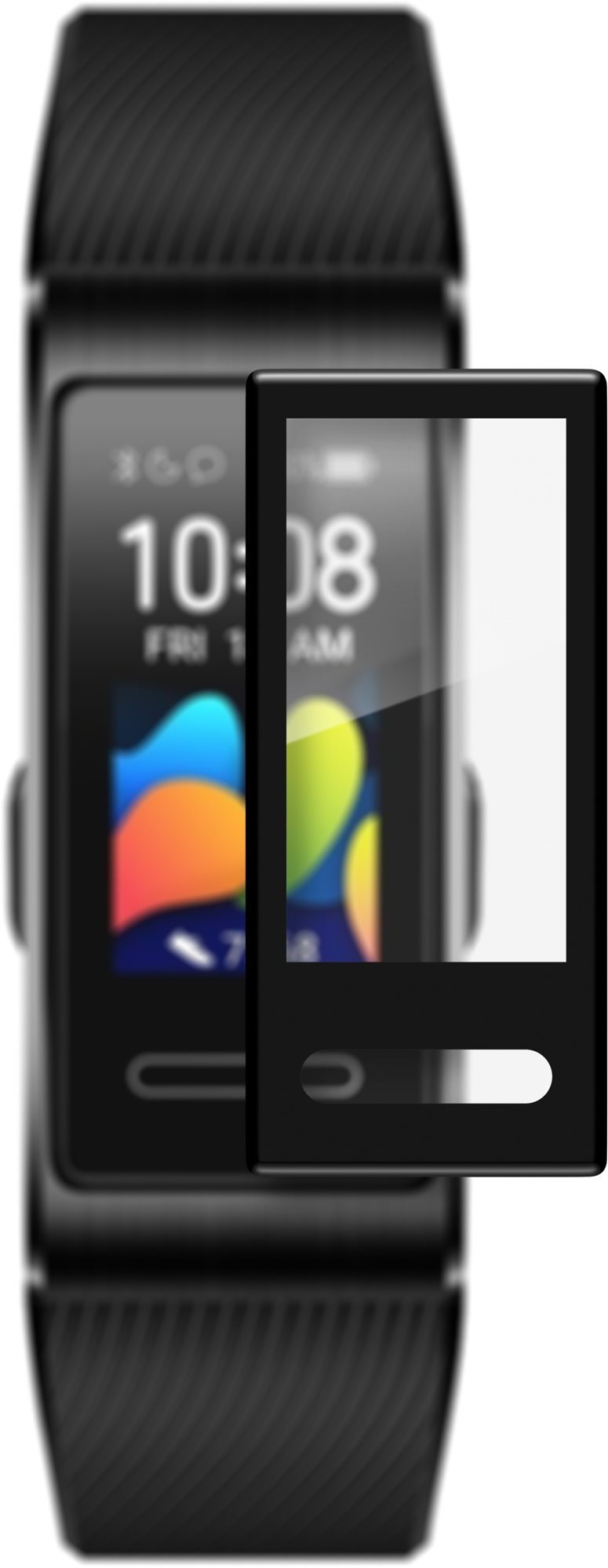 AlzaGuard FlexGlass for Huawei Band 4 Pro Glass Screen Protector