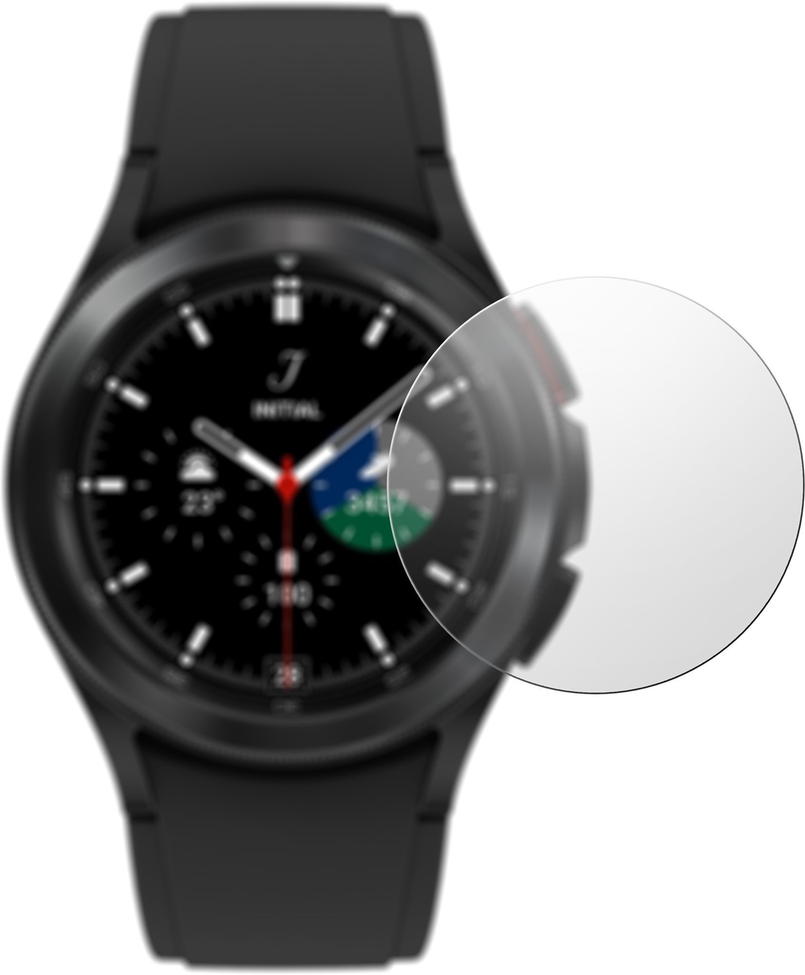 AlzaGuard FlexGlass for Samsung Galaxy Watch 4 Classic 42mm Glass...