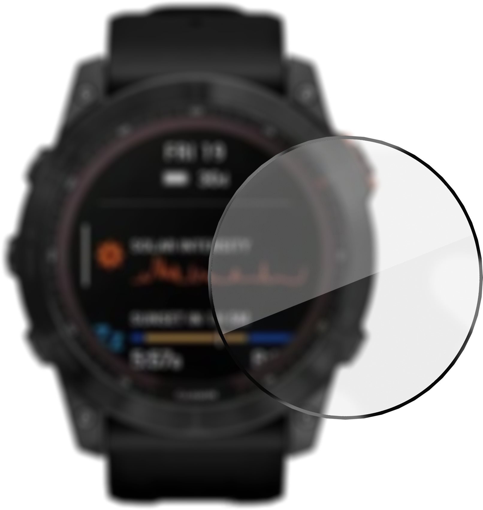 AlzaGuard Flexglass na Garmin Fenix 7X Ochranné sklo